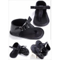 Newest European style Pink casual summer sandals Girls shoes comfortable fashion bowknot shoes beach shoes plain flip flops